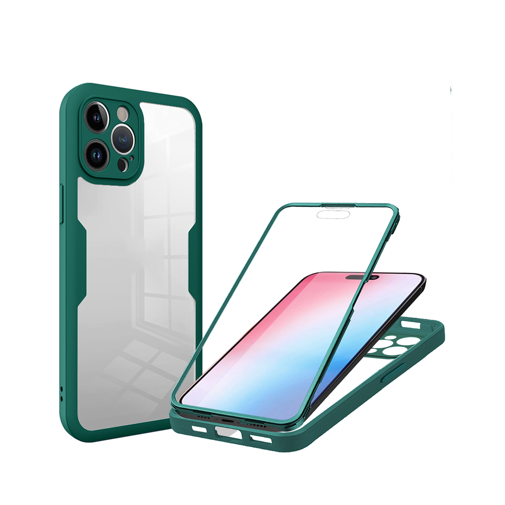 (, For Galaxy A05s 4G) Luxury 360 Full Body Shockproof Protective Case Fo Green 931287675981
