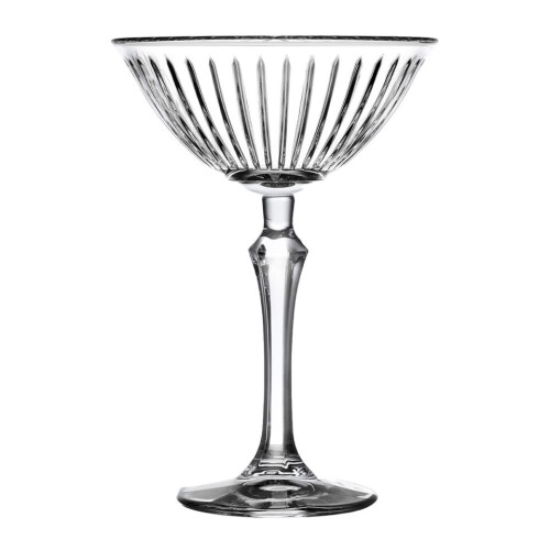(8) Long Stemmed Drinking Glasses Cocktails 220ml 2