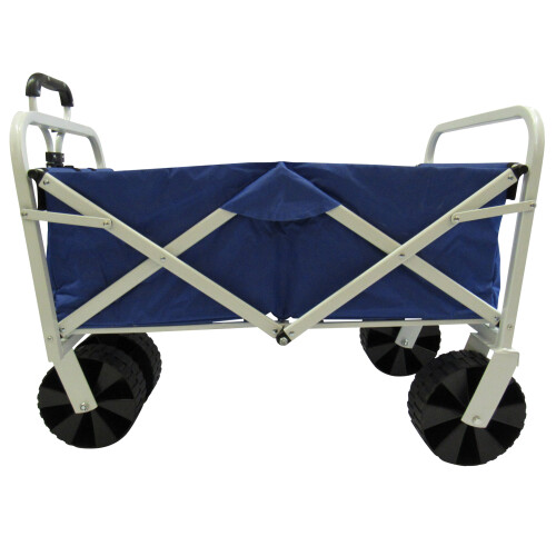 Pull Along Folding Trolley Cart (Heavy Duty Cleaning All Terrain) 1