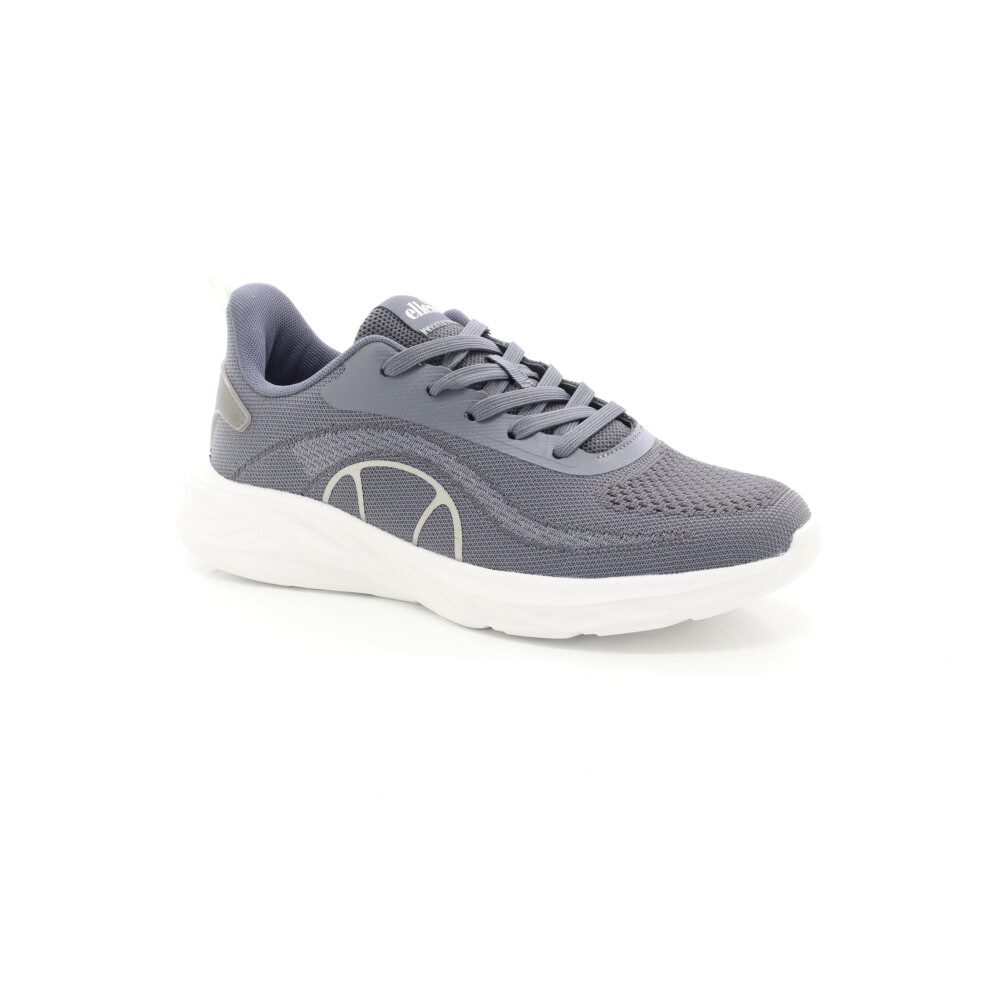 Ellesse (Uk Size 8, Grey) Men's Como Runner 1051 Sports Fitness Gym Running Lace Up Sneaker Trainers