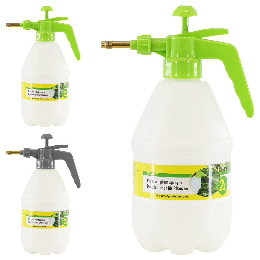 2L Garden Pressure Spray Bottle Hand Pump Plant Water Sprayer Plant Mister