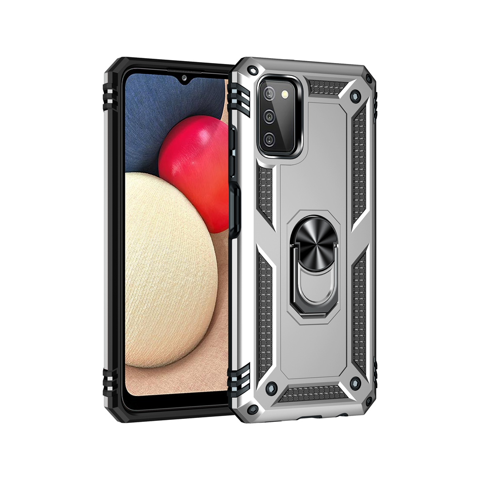 (, For A41 China) Shockproof Case For Samsung Galaxy A01 A11 A21 A21 Silver 931287677190