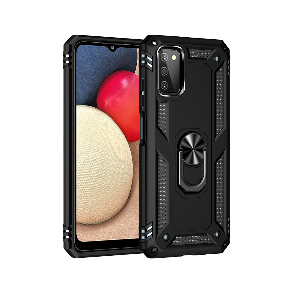 (, For A51 5G) Shockproof Case For Samsung Galaxy A01 A11 A21 A21 Black 931287677381
