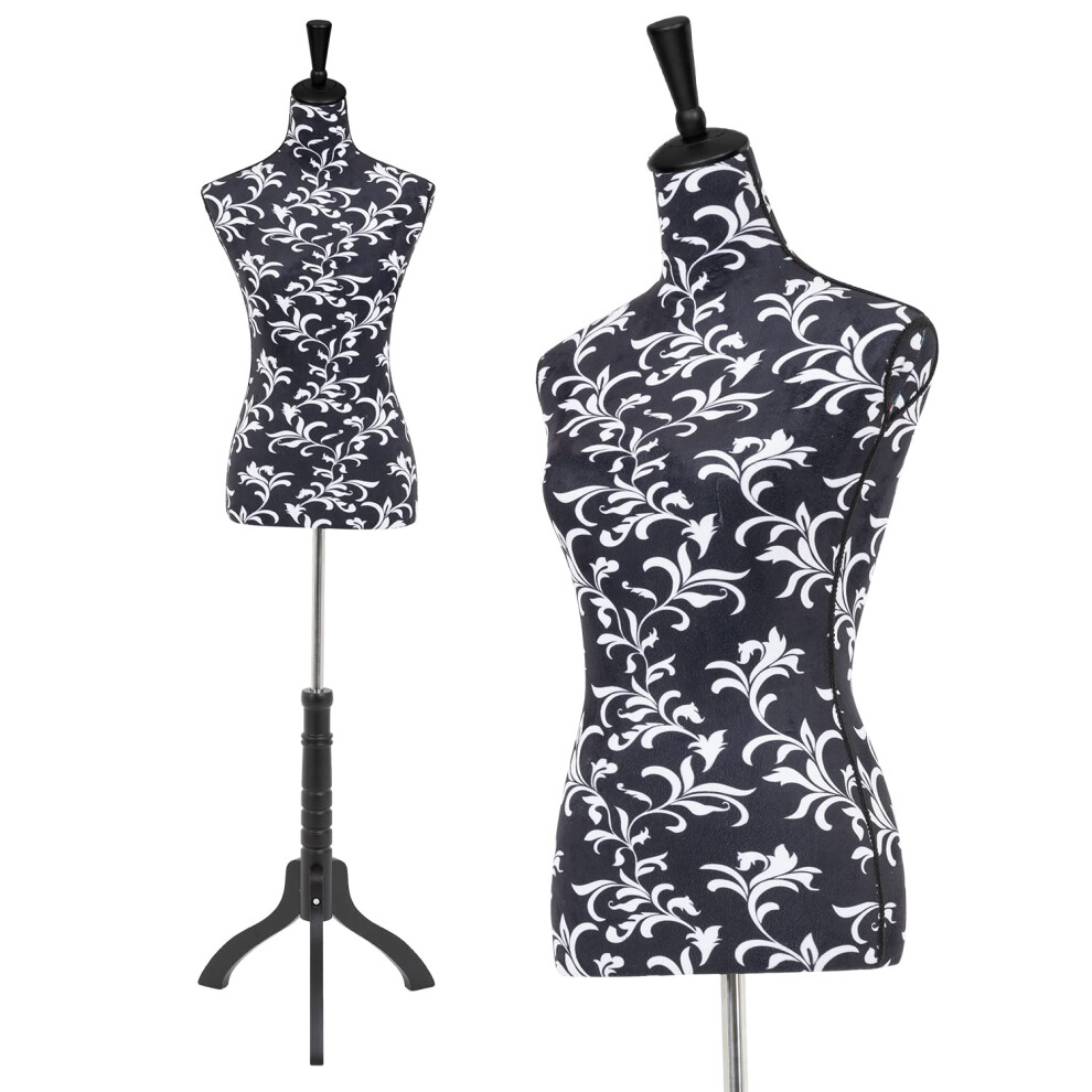 Mannequin femme 59-67 pouces, buste, mannequin de couture, mannequin de robe, corps de mannequin, mannequin de robe r   glable avec support en bois