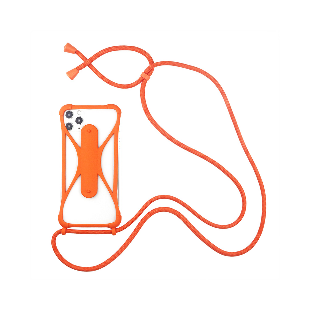 ( 2, For All Phone) Universal Crossbody Patch Phone Lanyards Mobile Ph Orange 931287694340