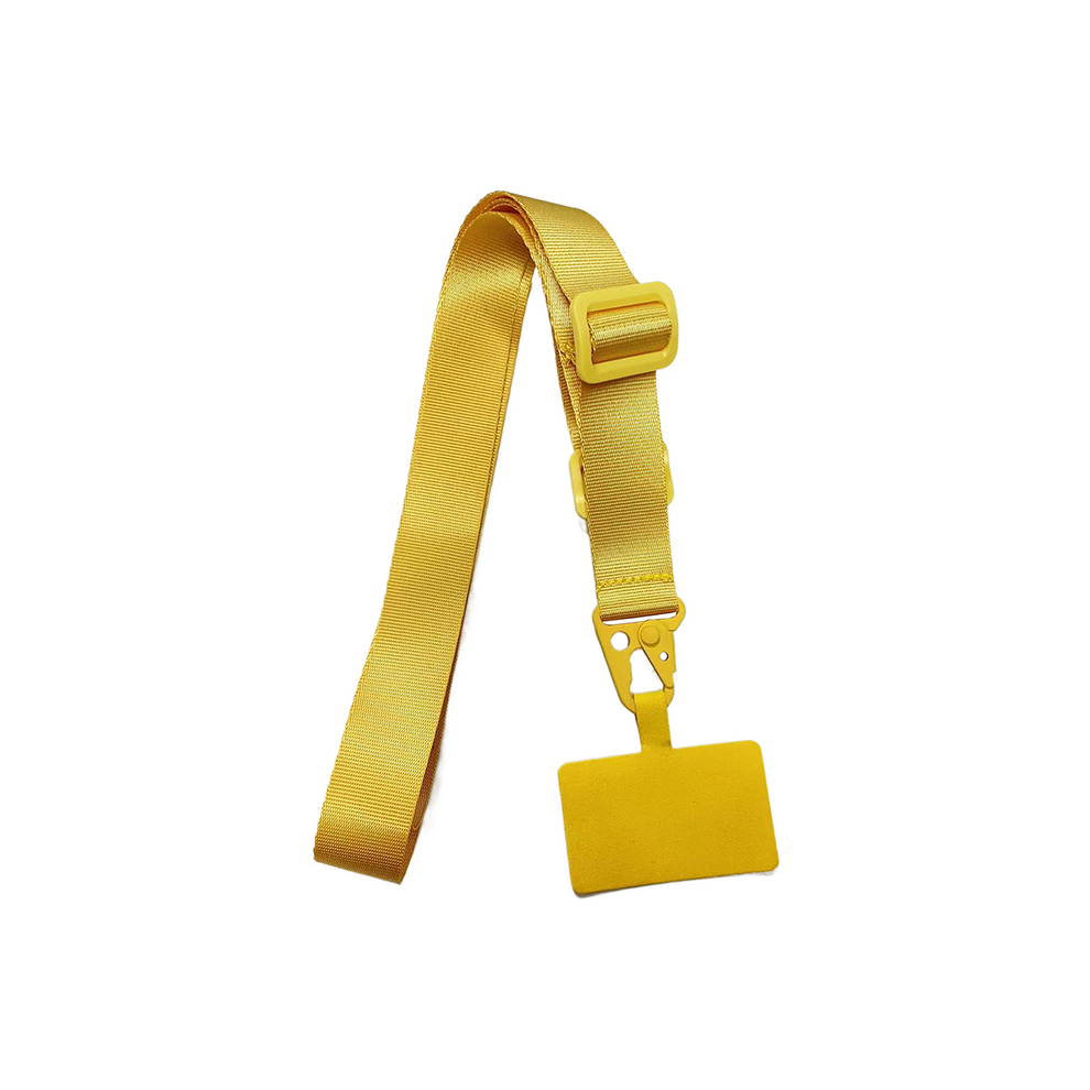 (, For All Phone) Universal Crossbody Patch Phone Lanyards Mobile Ph Yellow 931287694425