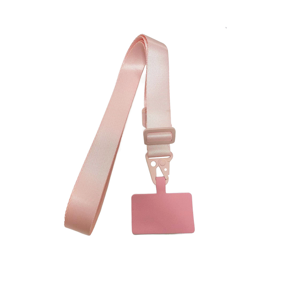 (, For All Phone) Universal Crossbody Patch Phone Lanyards Mobile Ph Pink 931287694449