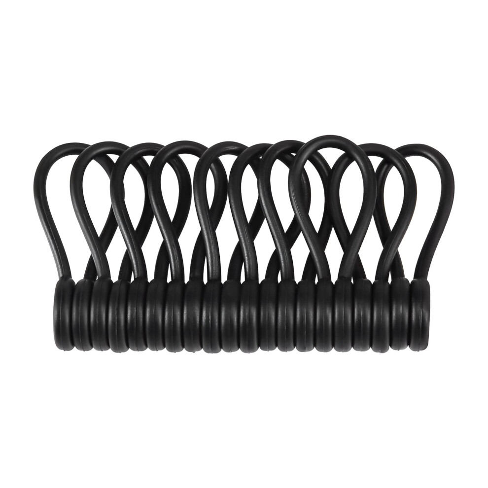 Eureka Ergonomic Magnetic Cable Ties Reusable 10 Pack Rubber Twist Ties With Strong Magnet For Bundling And Organizing Wire/Cord Cable Management Cl 6941471176709