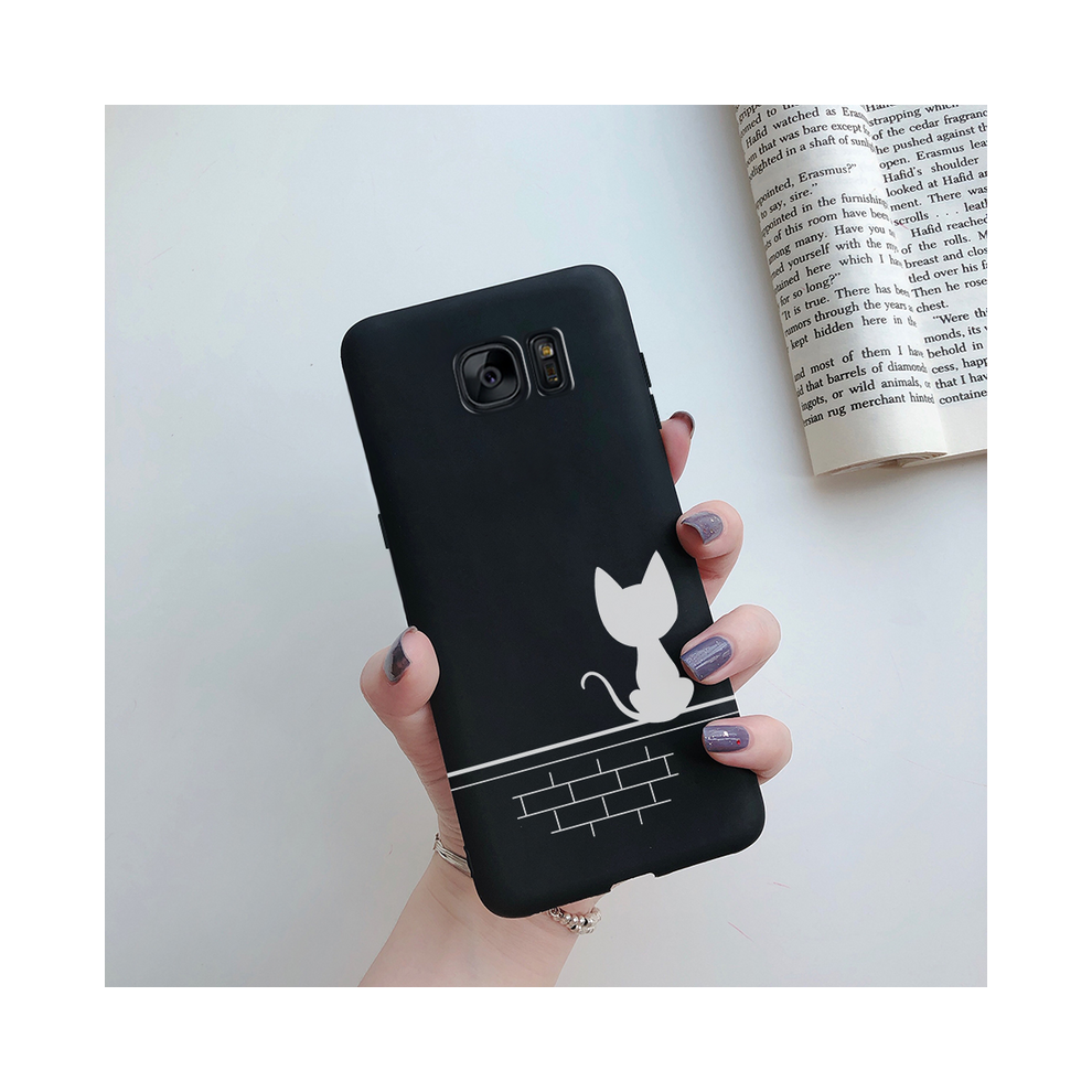 (, For S7 Edge) Case For Samsung Galaxy S7 Edge S7edge S 7 Edge G9 Black 931287693671