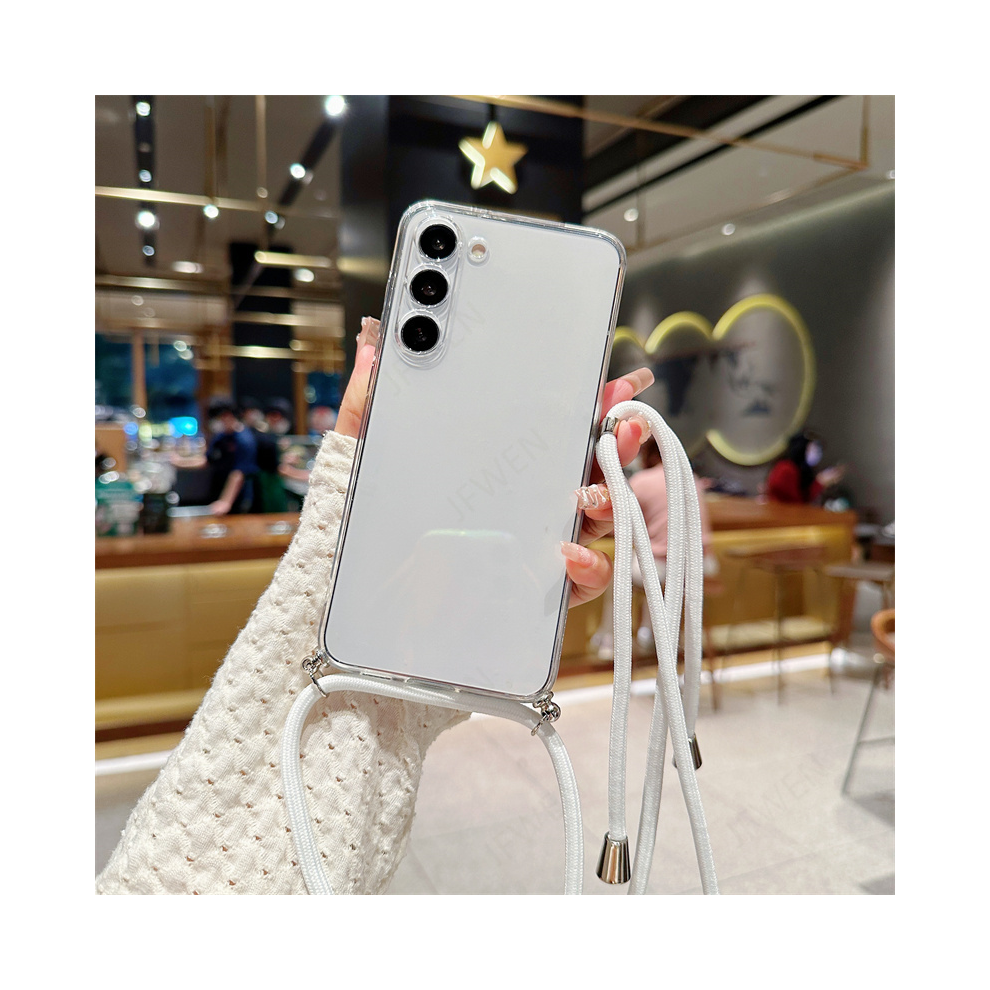 (Clear, For Samsung A05) Crossbody Lanyard Case For Samsung Galaxy A55 A35 931287683467