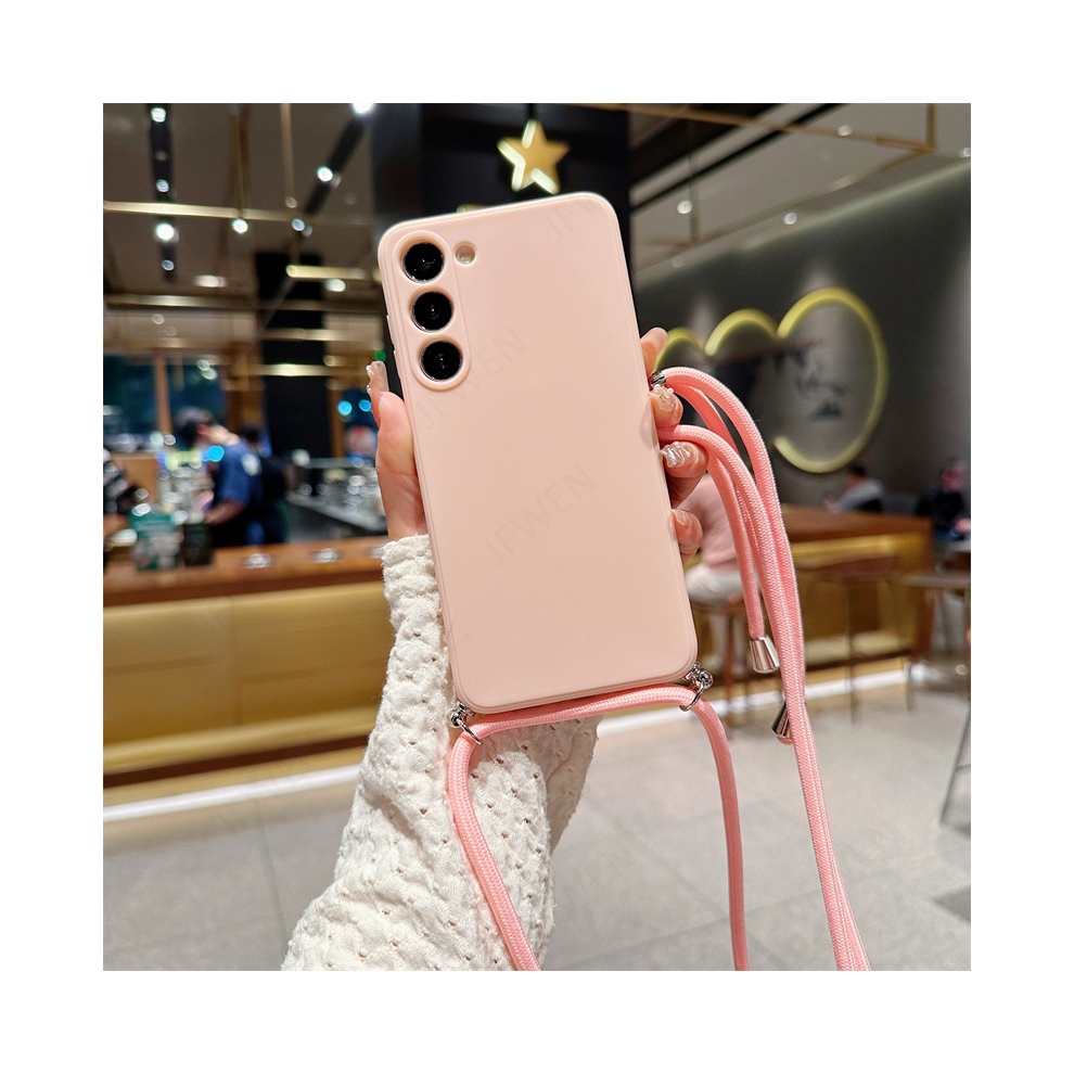 (, For Samsung A05) Crossbody Lanyard Case For Samsung Galaxy A55 A35 Pink 931287683450