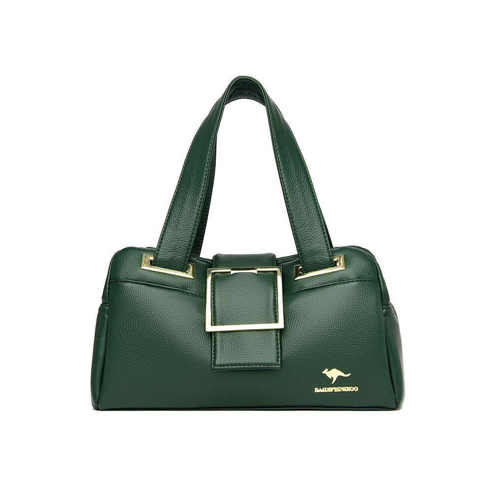 (Green) Trendy Soft Pu Shoulder Bag For Women With Spacious Interior And Stylish Design Perfect For Everyday Fashion Use And-image-OPC-PGDZ5G2-NEW
