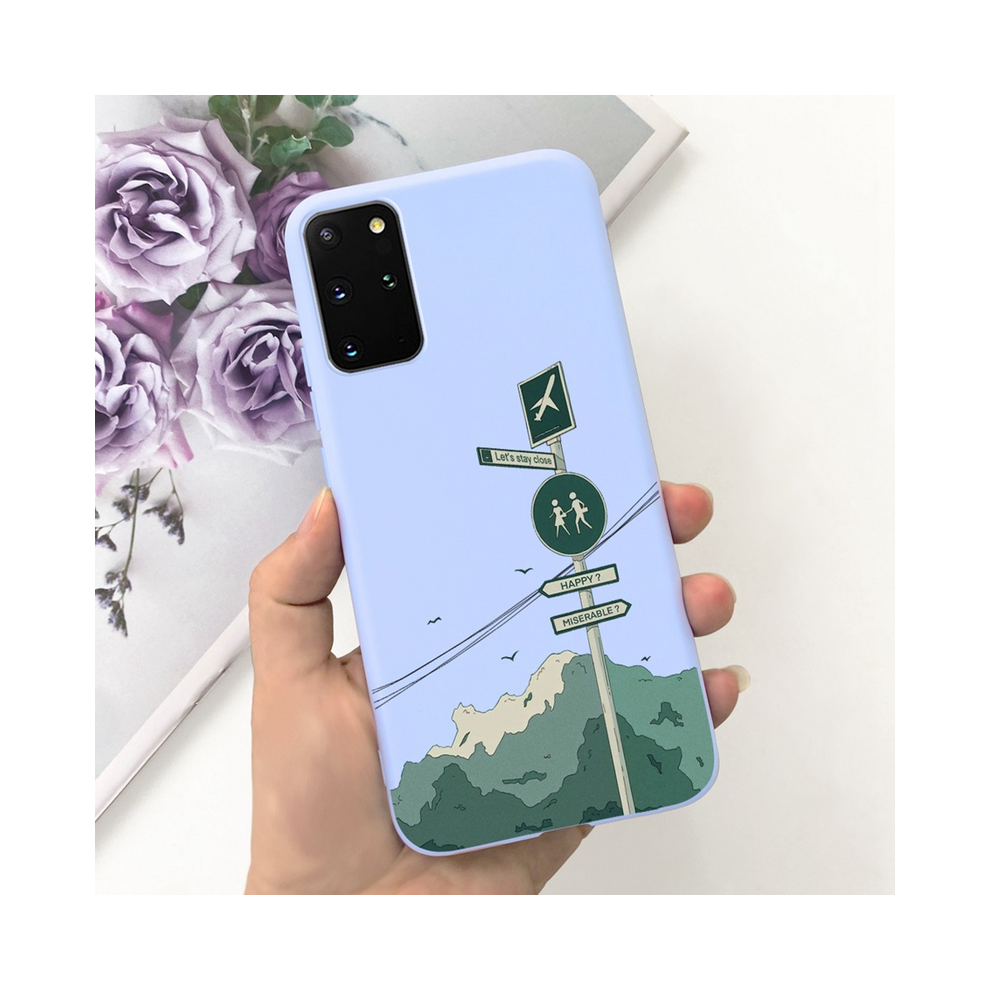 (Capa-U49, For Samsung S20) For Samsung Galaxy S20 Plus Case Sm-G985f Silicone 931287712044