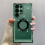 (Green, Note 20) For Magsafe Plating Phone Cases For Samsung Galaxy 1