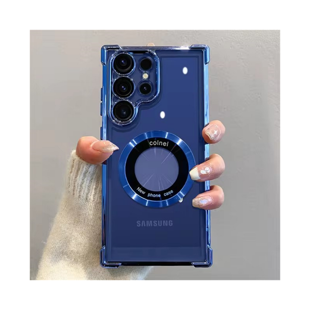 (, S23) For Magsafe Plating Phone Cases For Samsung Galaxy Blue 931287714079