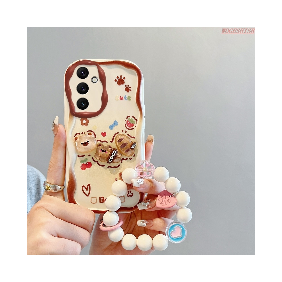 (, Galaxy A05) Kuromi Cute Bear Case For Samsung Galaxy A02s A03s Brown 931287717513