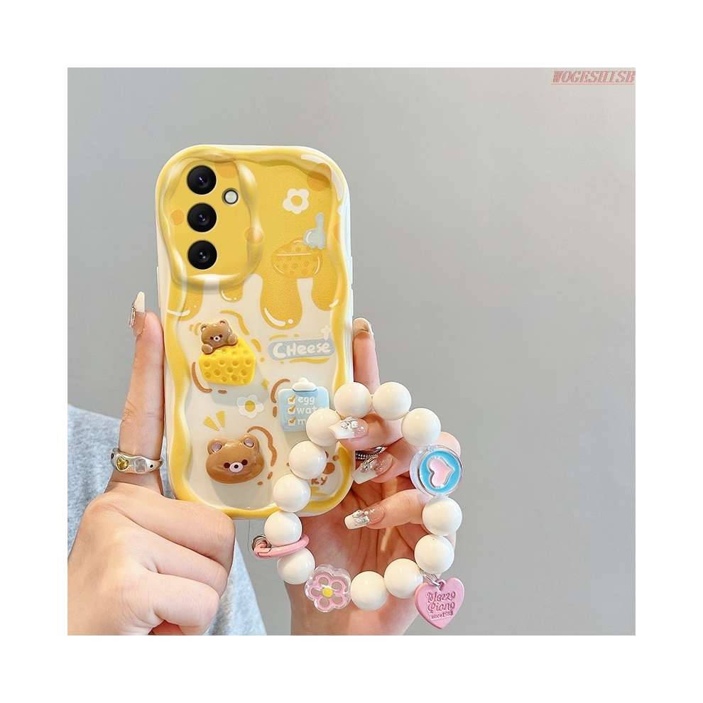 (, Galaxy A05s) Kuromi Cute Bear Case For Samsung Galaxy A02s A03s Yellow 931287717698