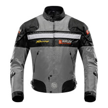 BORLENI Motorradjacke Motorradreitjacke Winddichte Motorrad-Ganzk   rperschutzausr   stung R   stung Herbst-Winter-Moto-Kleidung