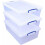 Really Useful Really Useful Box Nestable Plastic Storage 43 Litre Clear (Pack of 3) 1