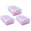 Really Useful Really Useful Box Nestable Plastic Storage 43 Litre Clear (Pack of 3) 2