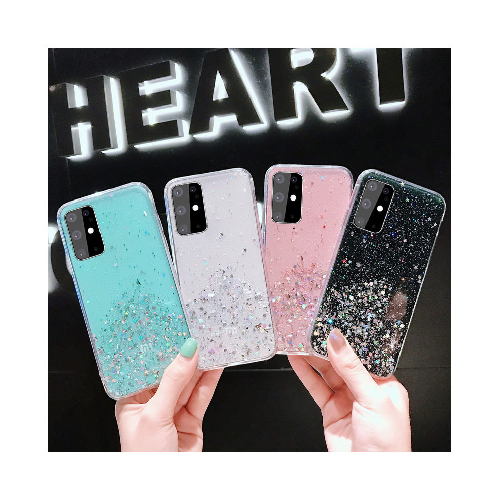 (, For Galaxy S22 Ultra) Glitter Phone Case For Samsung Galaxy A S M 0 1 2 Pink 931287718855