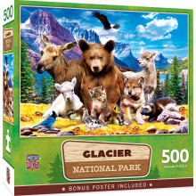 MasterPieces 500 stukjes puzzel voor volwassenen, familie of kinderen - Glacier National Park - 15""x21""""