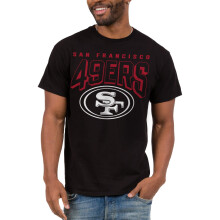 Junk Food Clothing x NFL - San Francisco 49ers - Vet logo - Unisex volwassen fan T-shirt met korte mouwen voor mannen en vrouwen - maat Medium