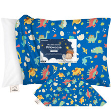 Keababies Toddler Pillowcase til 13x18 pude - Organisk småbarnspuder til drengebørn - 100% naturlig bomuldspudebetræk til miniature søvnige puder