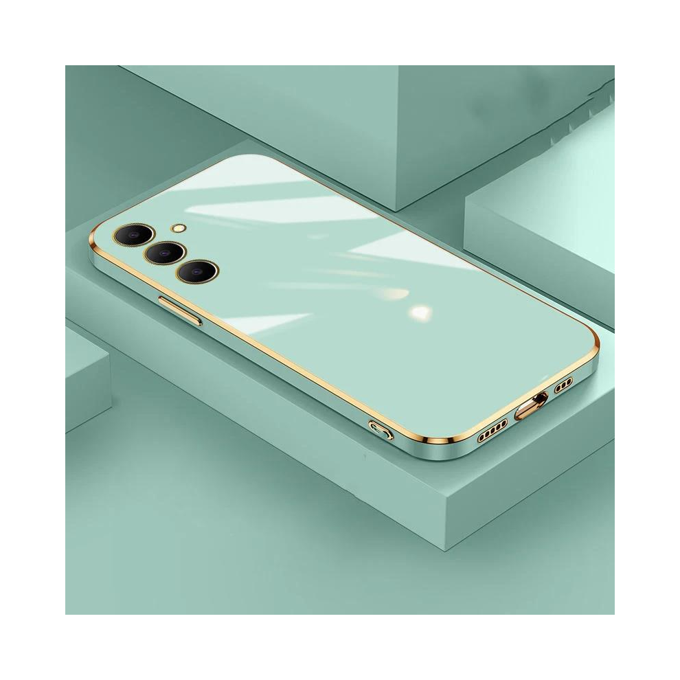 (, Galaxy A34 5G) Electroplated Plating Square Frame Phone Case For Green 931287753610