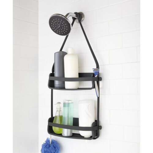 Umbra FLEX SHOWER CADDY BLACK 1