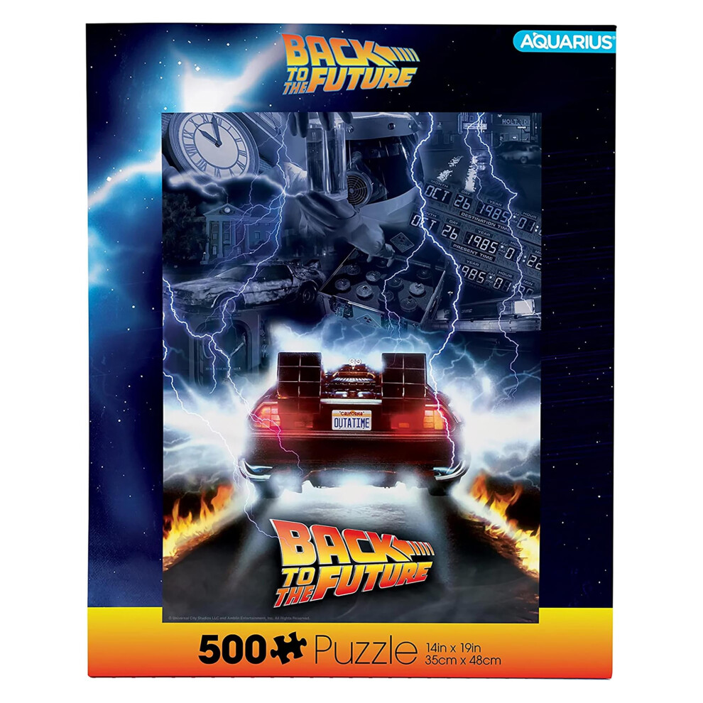 Photos - Jigsaw Puzzle / Mosaic Back To The Future Out A Time 500 Piece Jigsaw Puzzle 62325