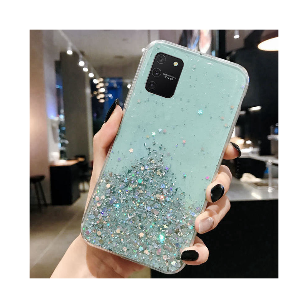 (, For Samsung N770f Ds) Glitter Phone Case For Samsung Galaxy Note 10 Lite Green 931287769840
