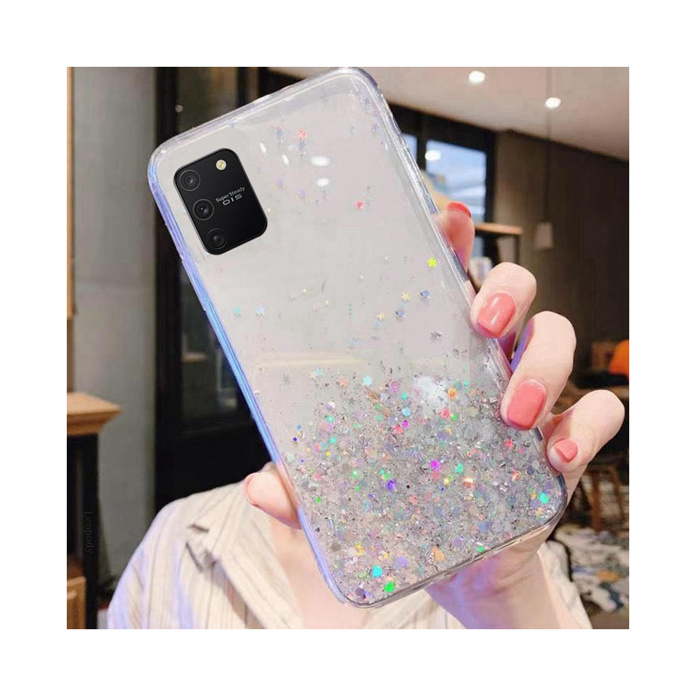 (Transparent, For Samsung N770f) Glitter Phone Case For Samsung Galaxy Note 10 Lite 931287769789