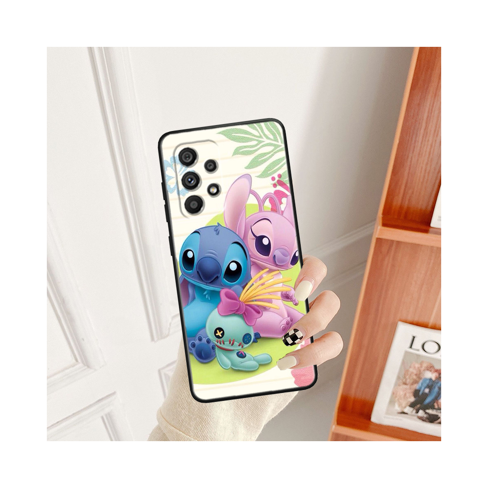 (B07hblk07, For Samsung A32 5G) Disney Stitch Angel Love For Samsung A53 A52 A33 A 931287757687