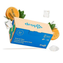 Drogps colorant et odeurs pour les dinders Pods: Clean & croustill 64 Count Il compatible + toutes les laveuses Cold Wash + Toutes les temperatur