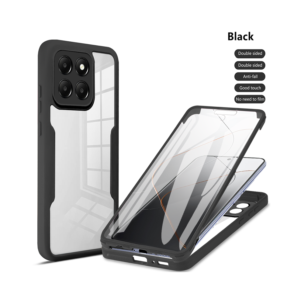 (, For Galaxy A05s 4G) 360 Full Body Silicone Shockproof Phone Case For Black 931287759575
