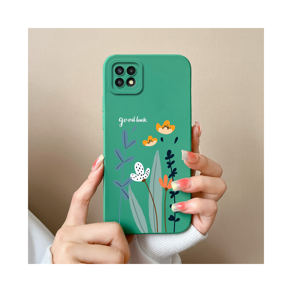 (Tyg43, Samsung A22 (5G)) Case For Samsung Galaxy A 22 A22s Candy Soft Liqui 931287756192
