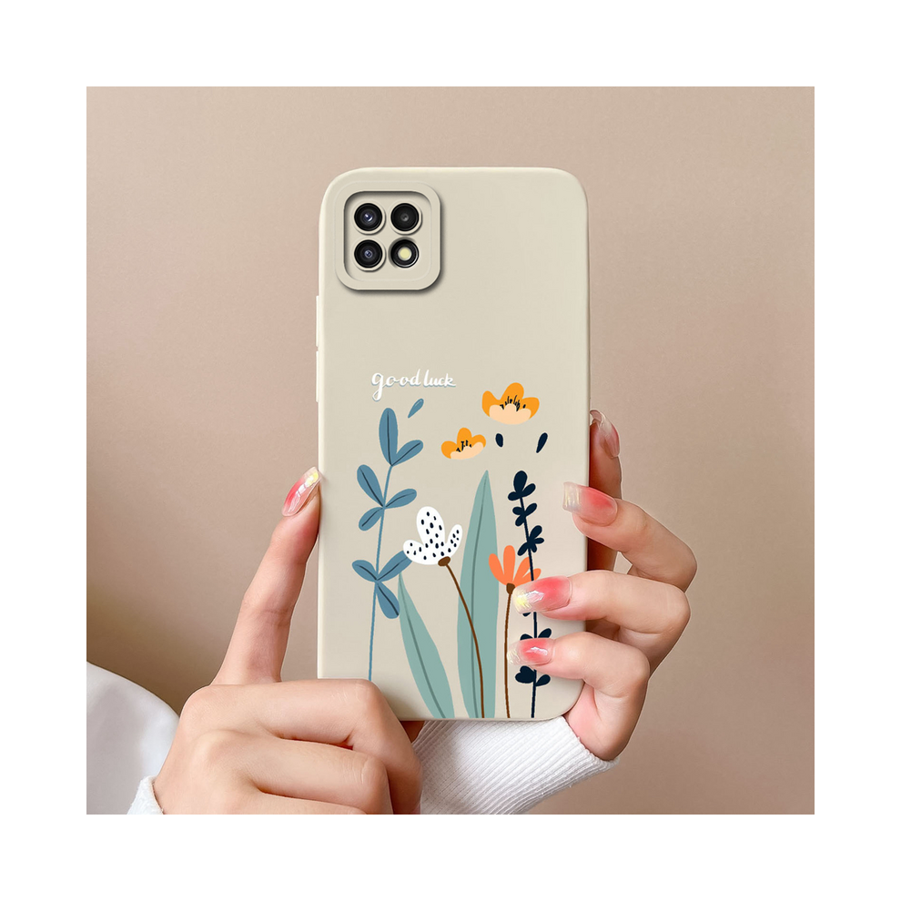 (Tyw43, Samsung A22 (5G)) Case For Samsung Galaxy A 22 A22s Candy Soft Liqui 931287756673