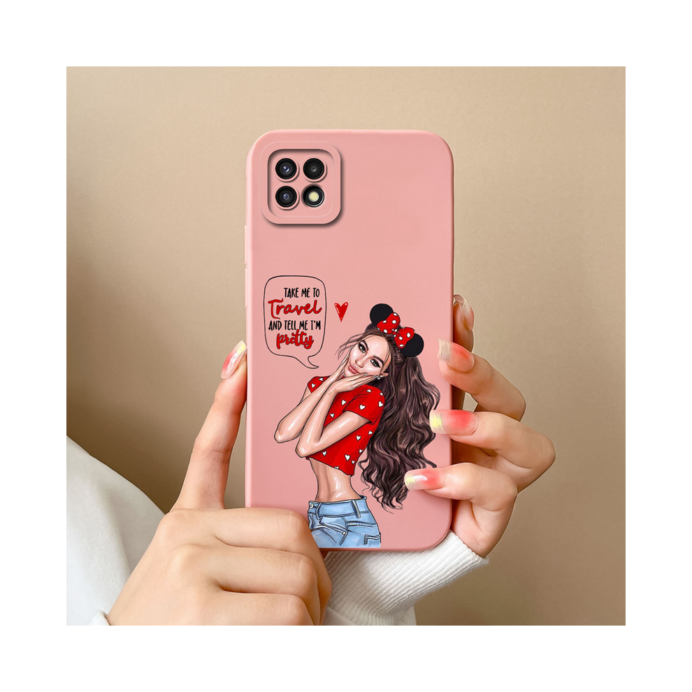(Typ207, Samsung A22 (4G)) Case For Samsung Galaxy A 22 A22s Candy Soft Liqui 931287756925