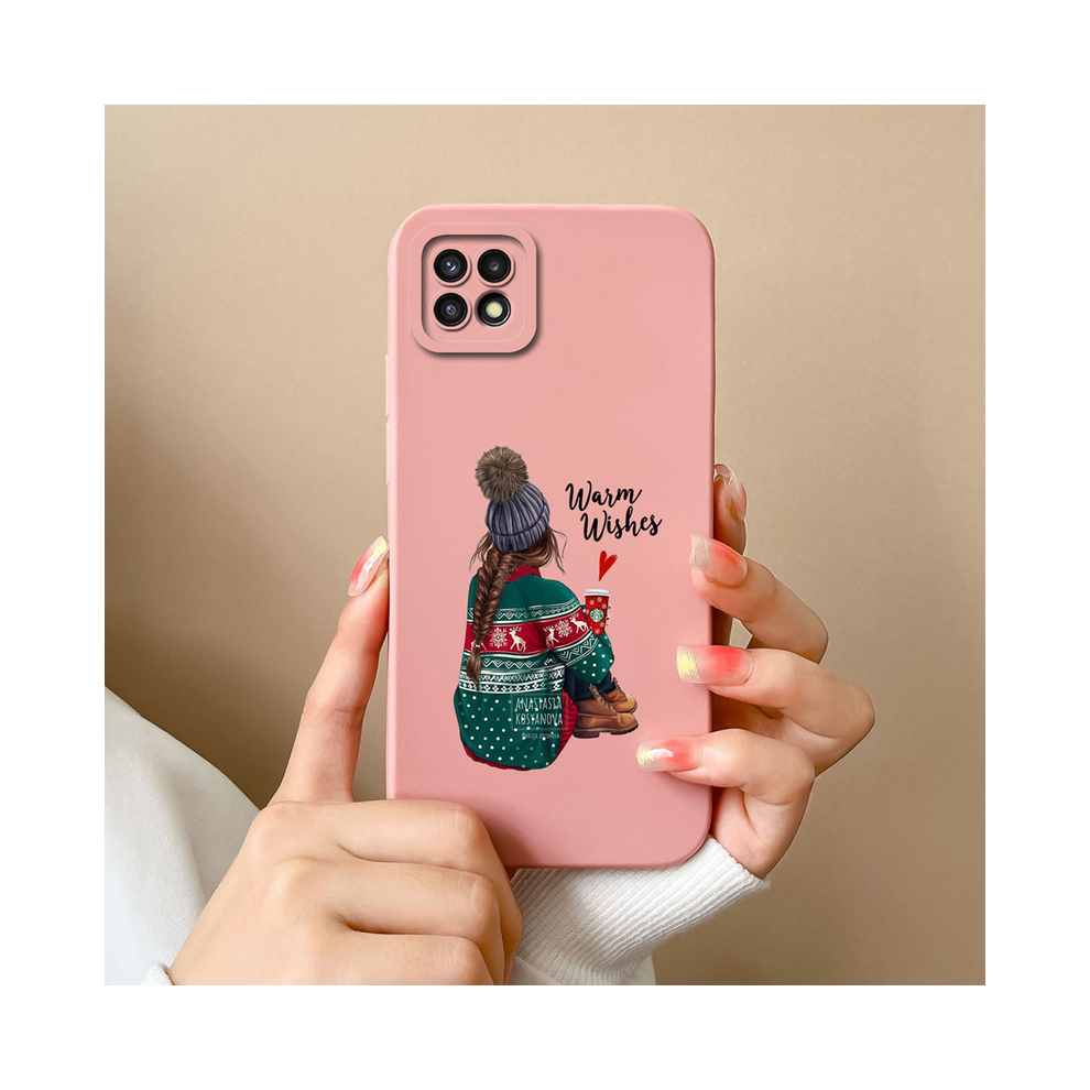 (Typ205, Samsung A22 (5G)) Case For Samsung Galaxy A 22 A22s Candy Soft Liqui 931287756963