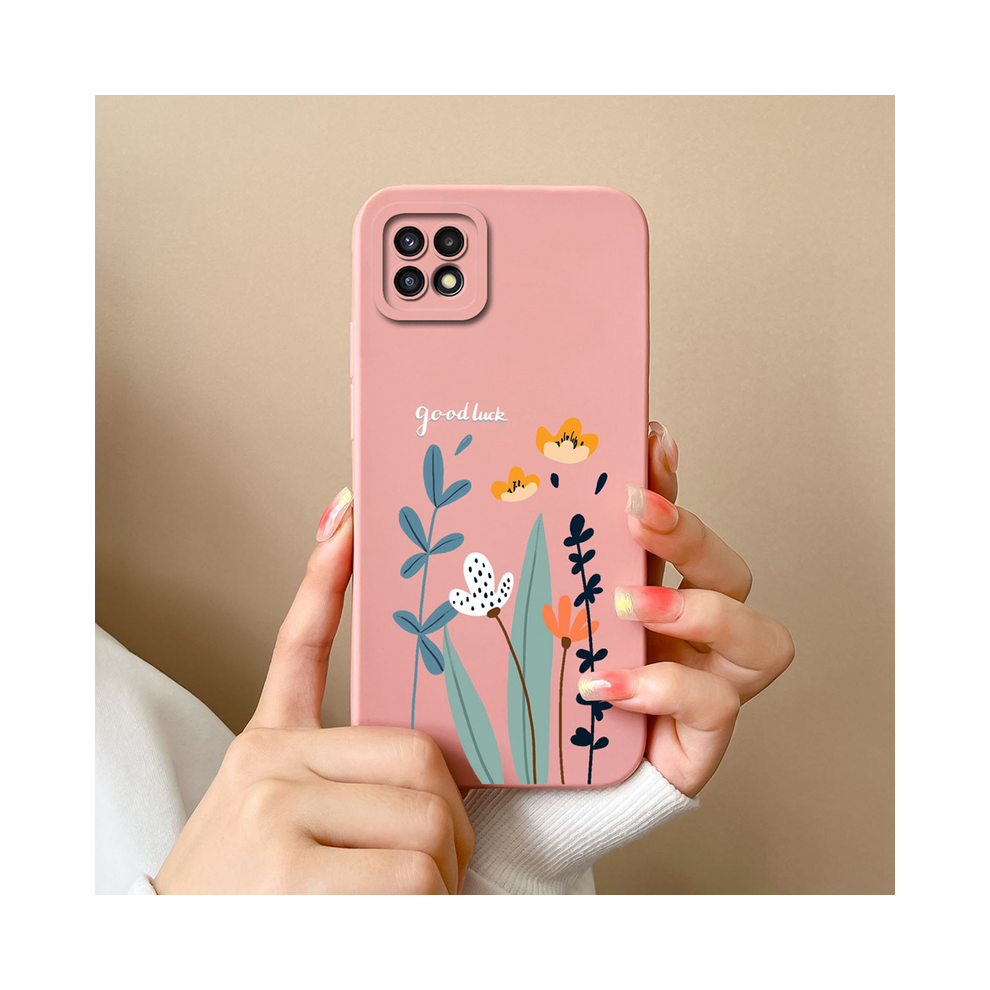 (Typ43, Samsung A22 (4G)) Case For Samsung Galaxy A 22 A22s Candy Soft Liqui 931287757434