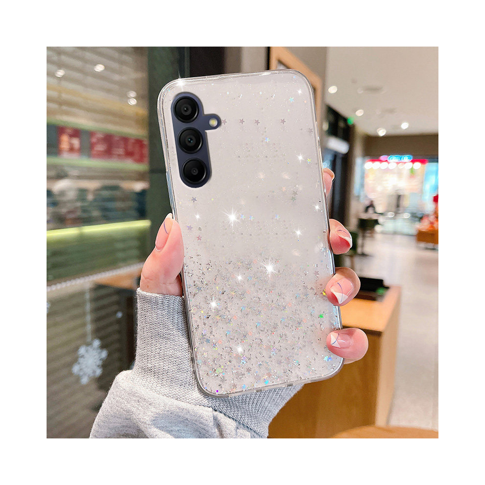 (, A04e) Luxury Fashion Glitter Case For Samsung Galaxy A05 White 931287763763