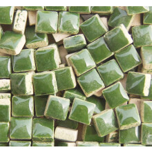 Pinuo & Ke 200 bitar / 200 g mosaikplattor fyrkantiga keramiska mosaikmosaikplattor kvadrat 1x1 cm mosaikstycken fr heminredning Diy hantverk mo