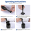 Lens Sucker Kit Eight in One with 7 Interchangeable Suction Cups Strong Manual Vacuum Pen Puller 7