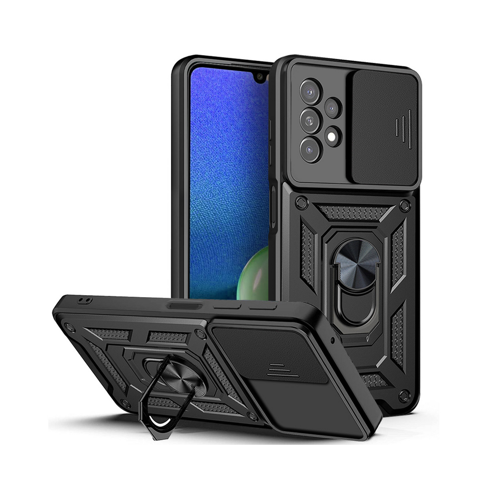 ( Phone Case, For A13 4G) Armor Shockproof Case For Samsung Galaxy A13 4G A1 Black 931287785024