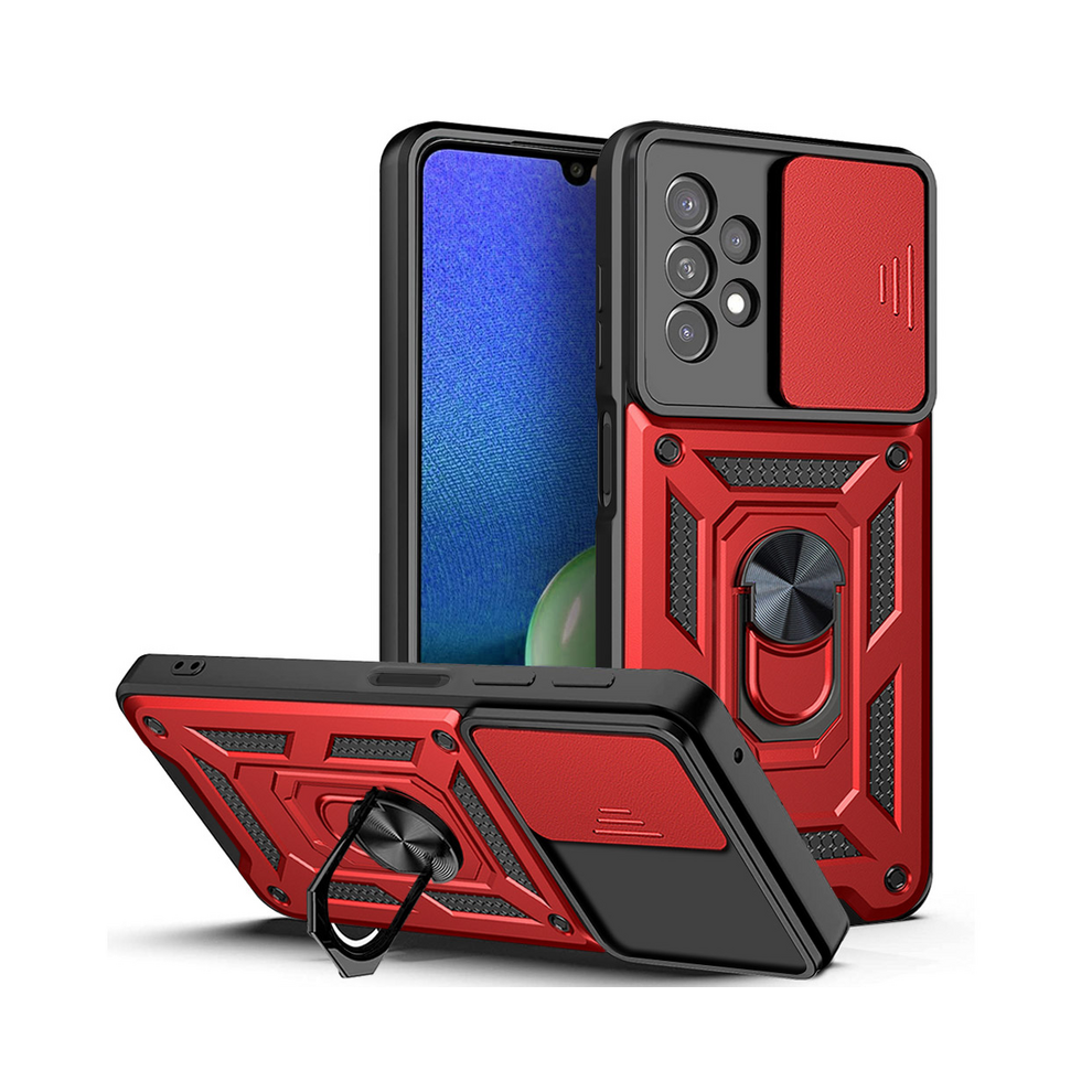 ( Phone Case, For A13 4G) Armor Shockproof Case For Samsung Galaxy A13 4G A1 Red 931287784997