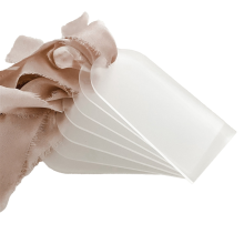 50PCS matný akryl Svadobné prázdne miesto karta Clear Arch Darčeková menovka Menovka Tabuľka sedenia Značka DIY pre
