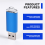 2GB USB 2.0 Flash U Disk Blue 7