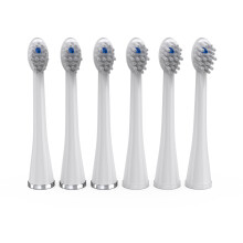 N hradn hlavice Waterpik kompaktnej velkosti s krytmi pre zubn kefku Sonic-Fusion Flossing SFRB-2EW, 6 kusov, biele