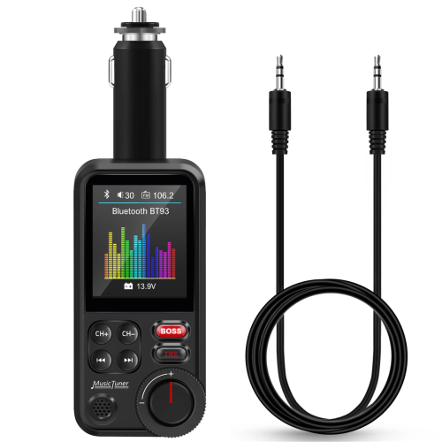 BT93 Car Mp3 Player U Disk Music Bluetooth 5.0 FM Transmitter EQ Mode Ρύθμιση USB Fast Charge